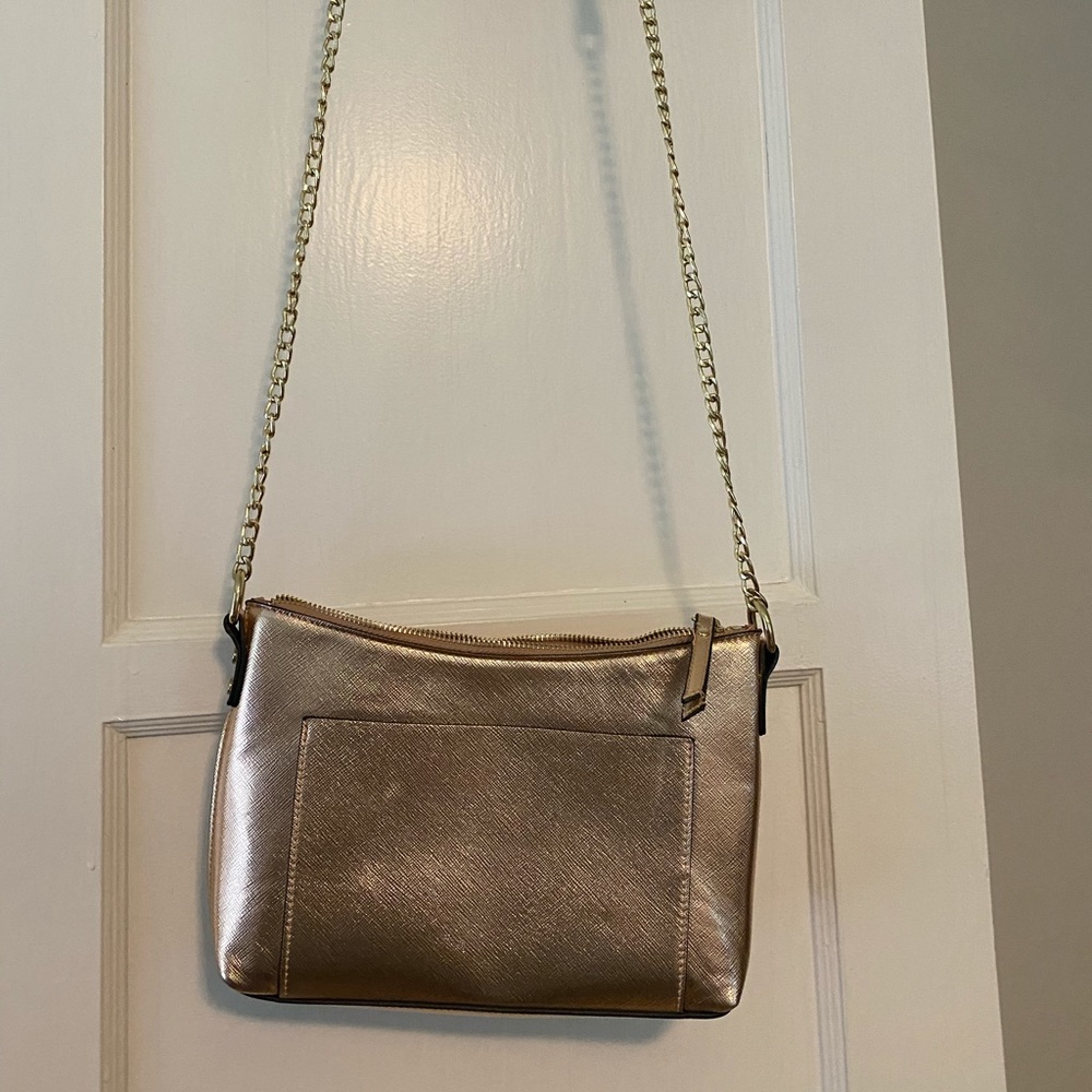 Forever 21 Rose Gold Small Purse- Used once